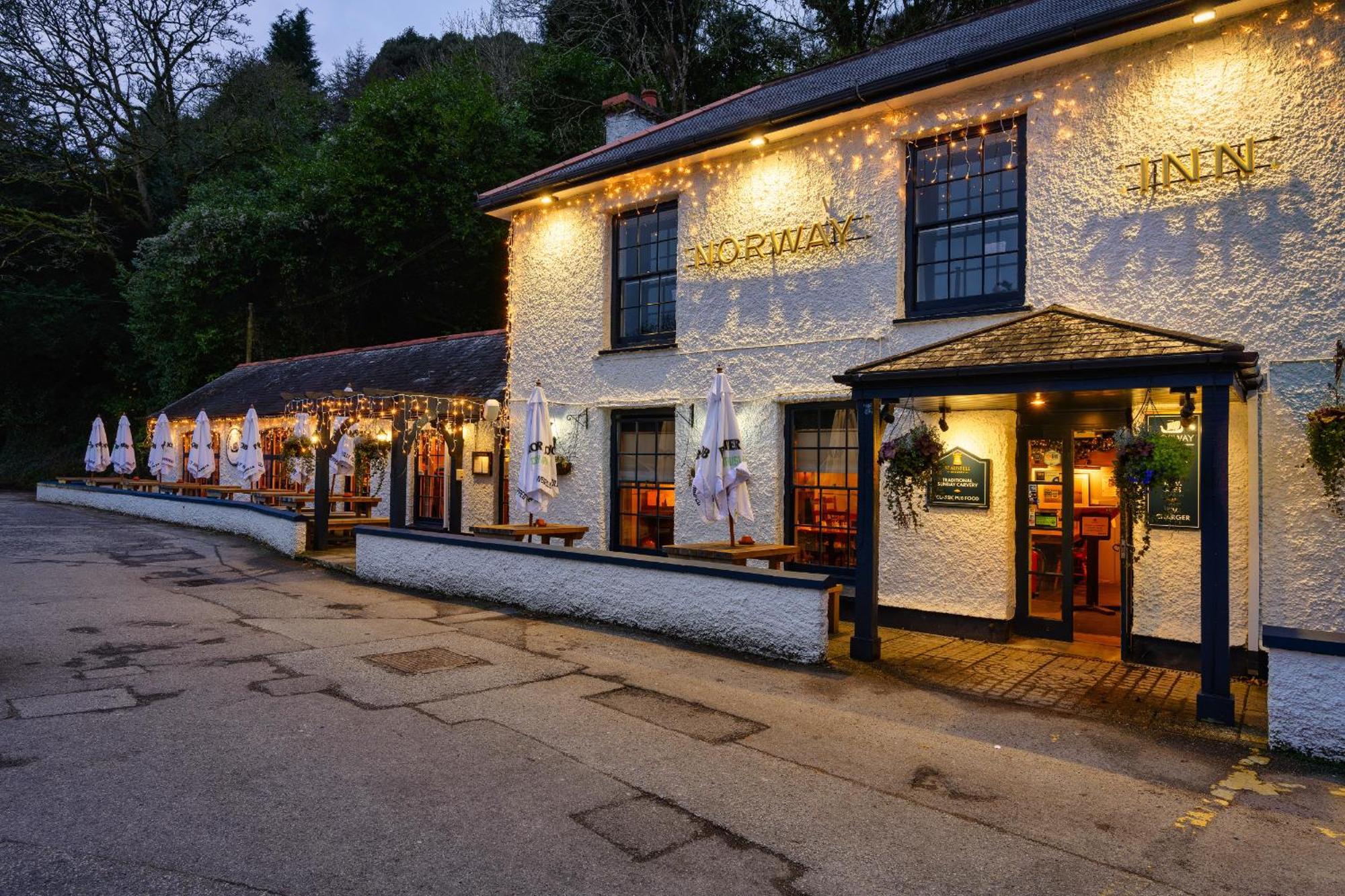 The Norway Inn Perranwell Exteriér fotografie